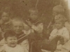 Earliest Photo of Munro Children - Mary, John, Duncan, Bill & Ann (two friend upper left)